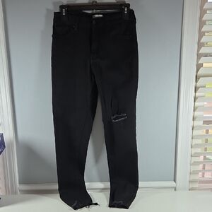 Special A Black Distressed Skinny Jeans Size 7